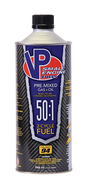 VP Racing Fuels Small Engine Ethanol-Free 2-Cycle 50:1 Pre-Mixed Fuel 1 qt on Sale