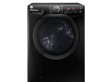 Hoover, H3WS38TAMF7B-ELA, Washing Machine, 8 Kg, Black. Online