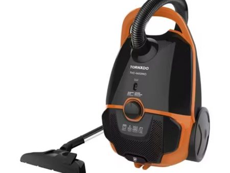 Tornado, TVC-1600MO, Vacuum, 1600 Watt, Black x Orange. Online Sale