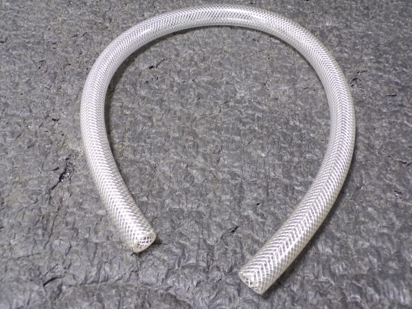 Tennant 369332 Braided PVC Hose, Clear, 0.5  I.D., 0.73  O.D., 24  L. (CR00616-WTA15) on Sale